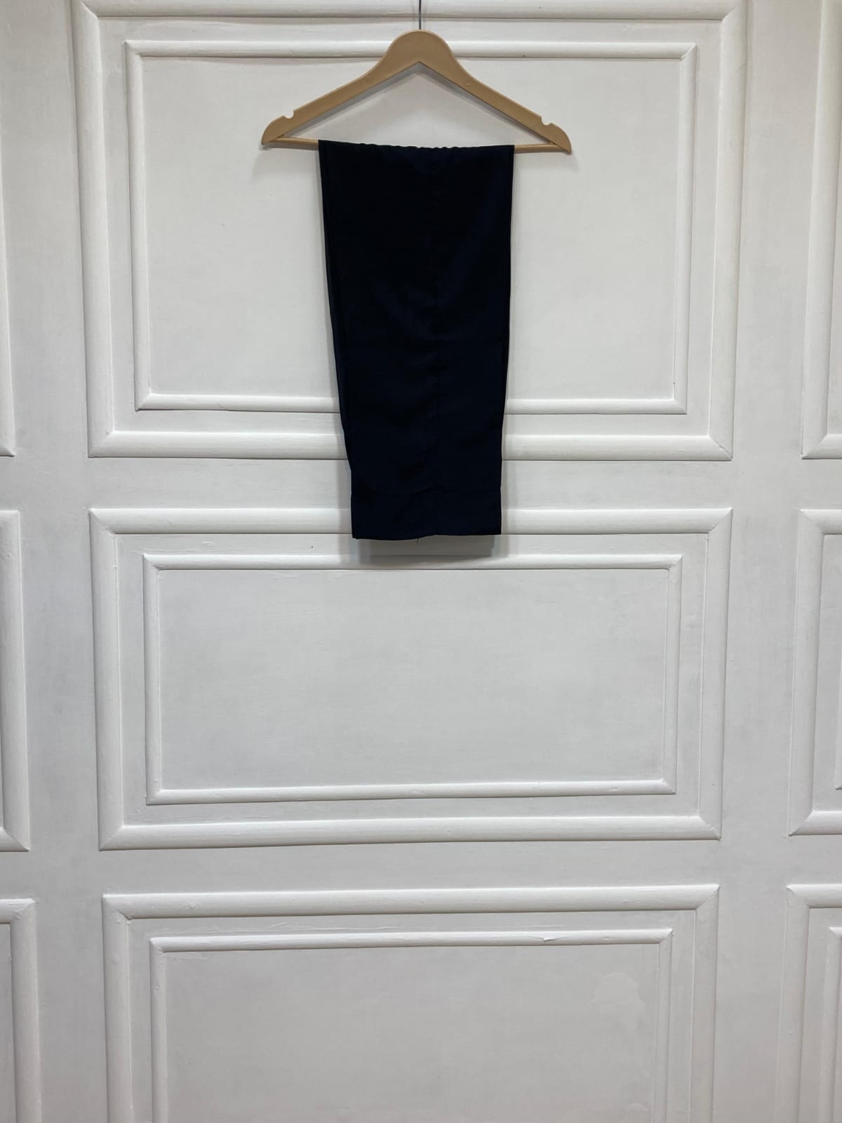 3 Piece - Pure Embroidered Bamber Chiffon DEEP - Black Suit AN-0052