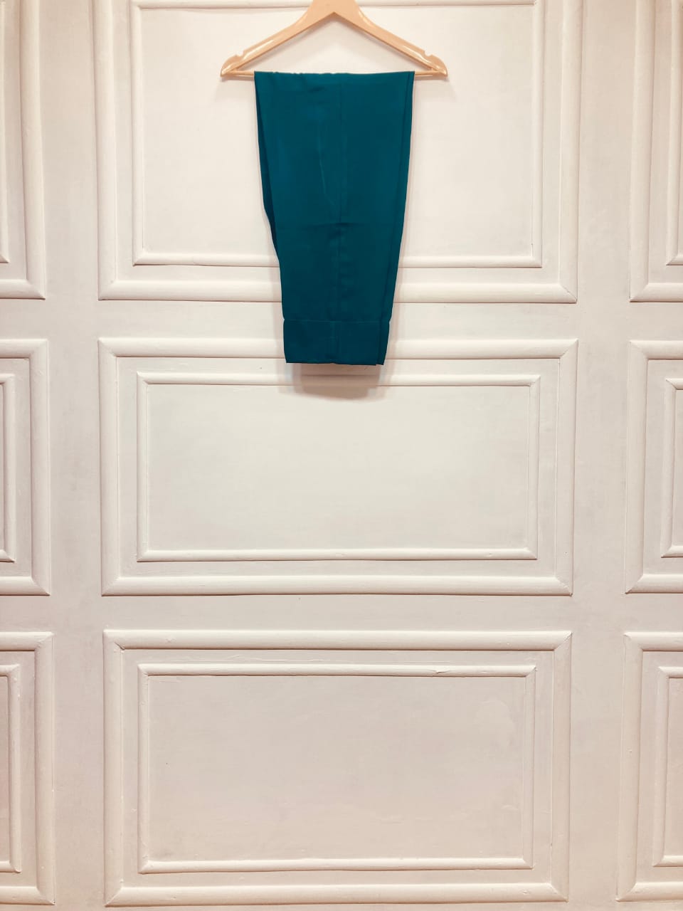 3 Piece - Pure Embroidered Bamber Chiffon EMERALD - GREEN Suit AN-0044