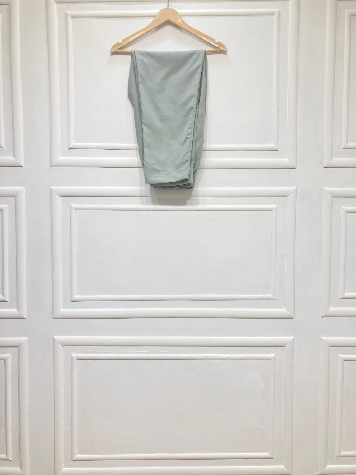 3 Piece - Pure Embroidered Bamber Chiffon ASH - GRAY Suit AN-0048