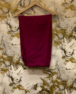 3 Piece - Pure Embroidered Bamber Chiffon CHERRY - Pink Suit AN-0004