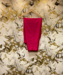 3 Piece - Pure Embroidered Bamber Chiffon HOT - Pink Suit AN-0007