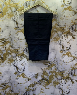 3 Piece - Pure Embroidered Bamber Chiffon DARK- Black Suit AN-0005