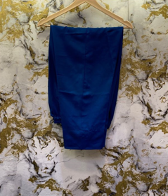 3 Piece - Pure Embroidered Bamber Chiffon CHERRY PEACOCK - Blue Suit AN-0012